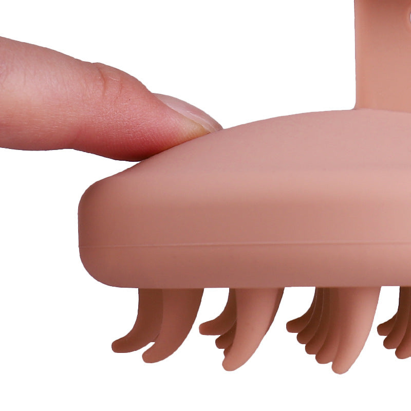 Scalp massager bristles