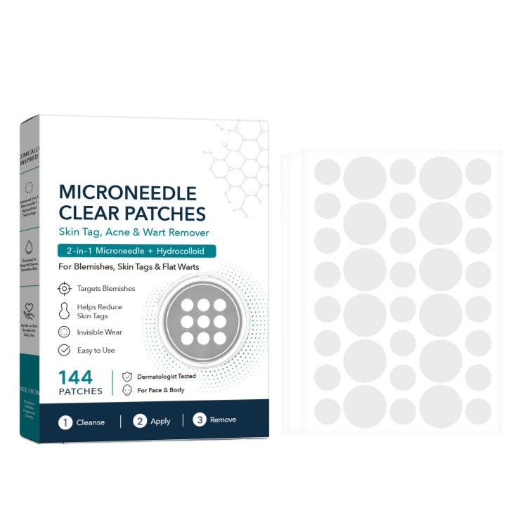 Hydrocolloid pimple patches 144 pack
