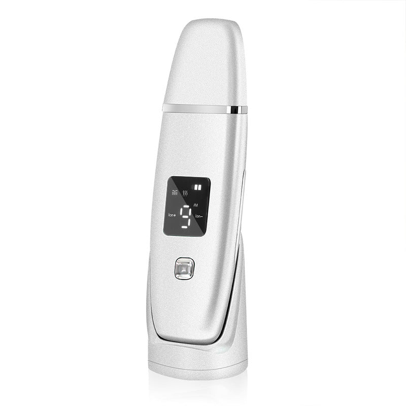 Ultrasonic skin scrubber detail