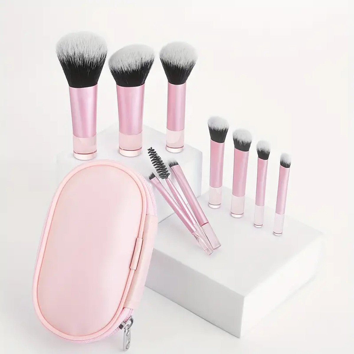 Makeup brushes detail
