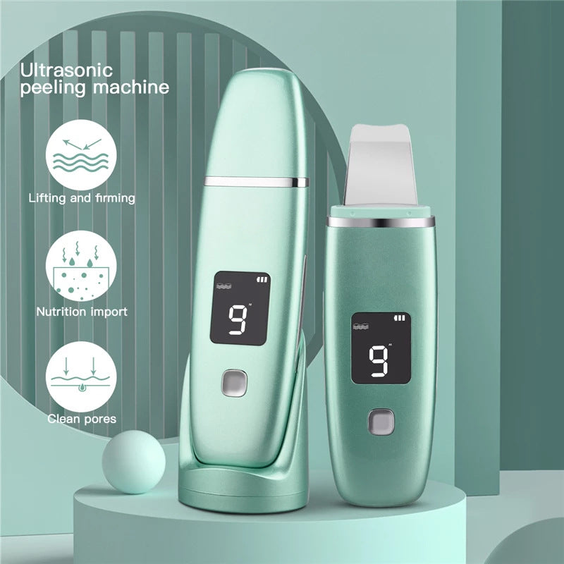 Ultrasonic skin scrubber modes