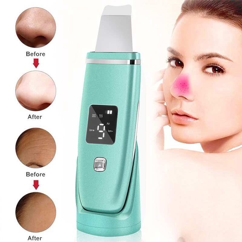 Ultrasonic skin scrubber
